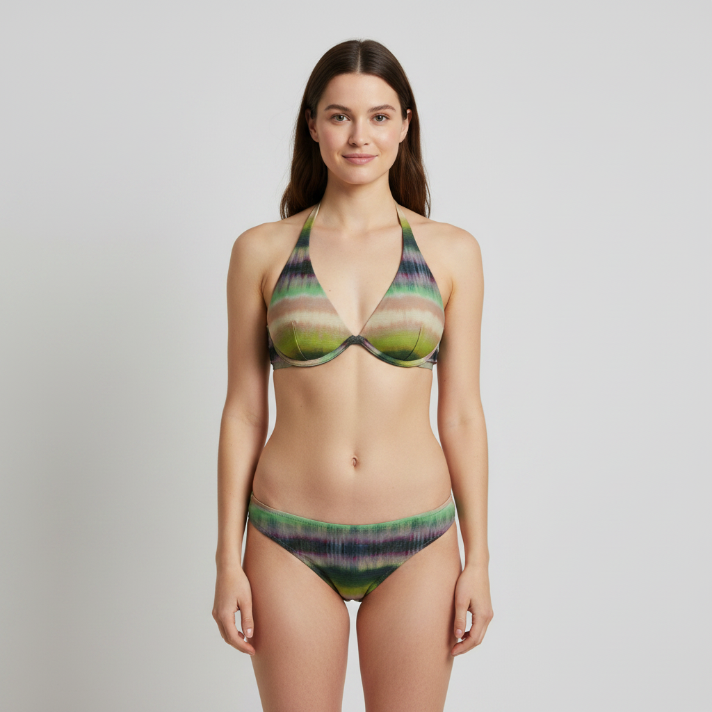 Haut de maillot RougeGorge Vert
