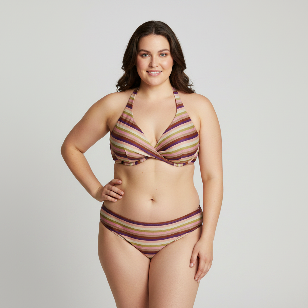 Haut de maillot RougeGorge Violet