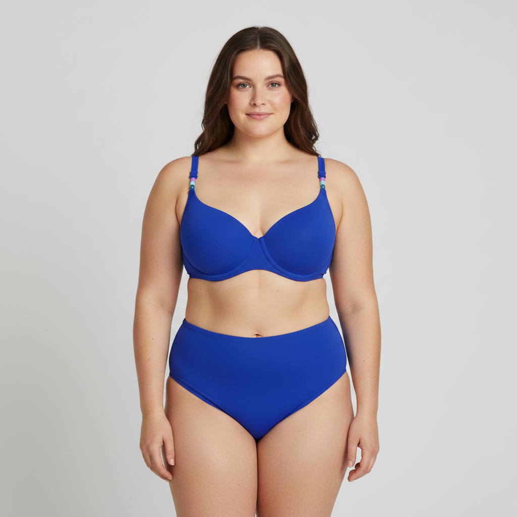 Haut de maillot RougeGorge Bleu