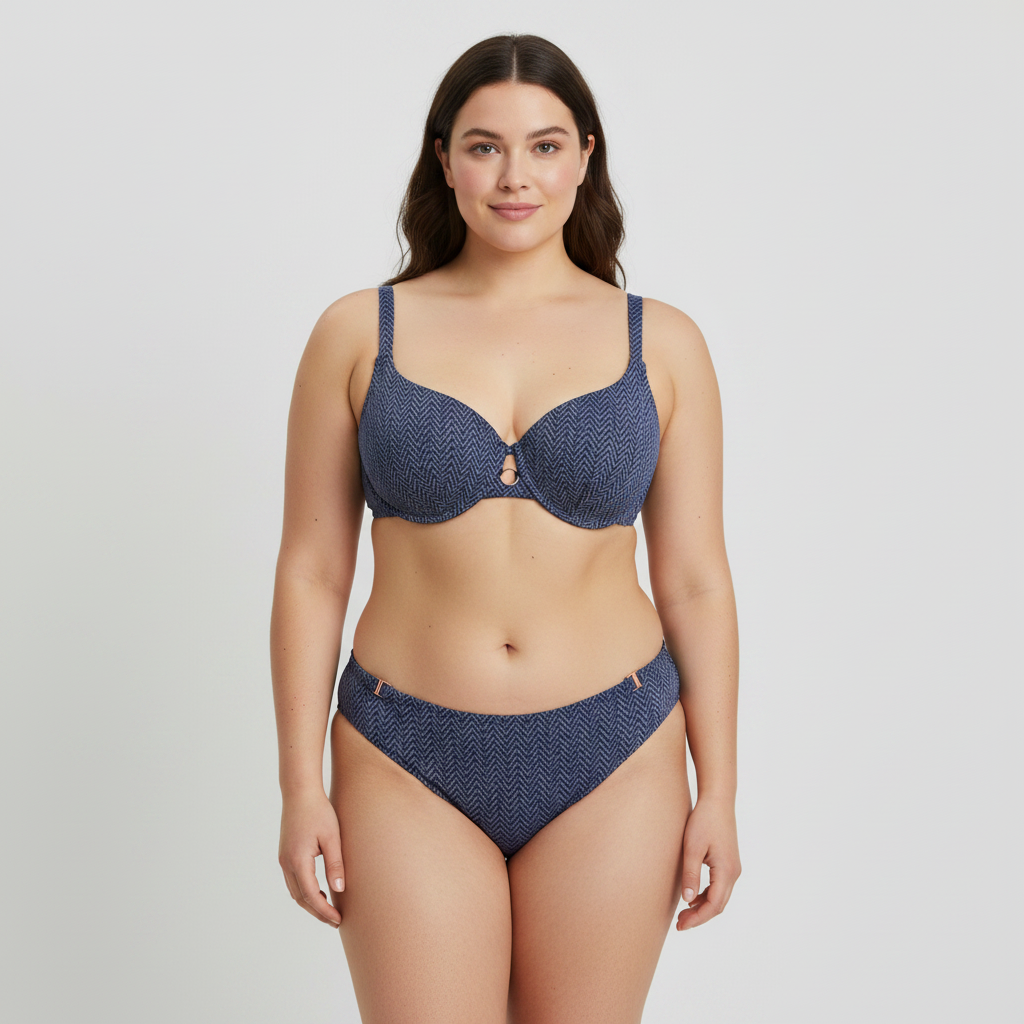 Haut de maillot RougeGorge Bleu