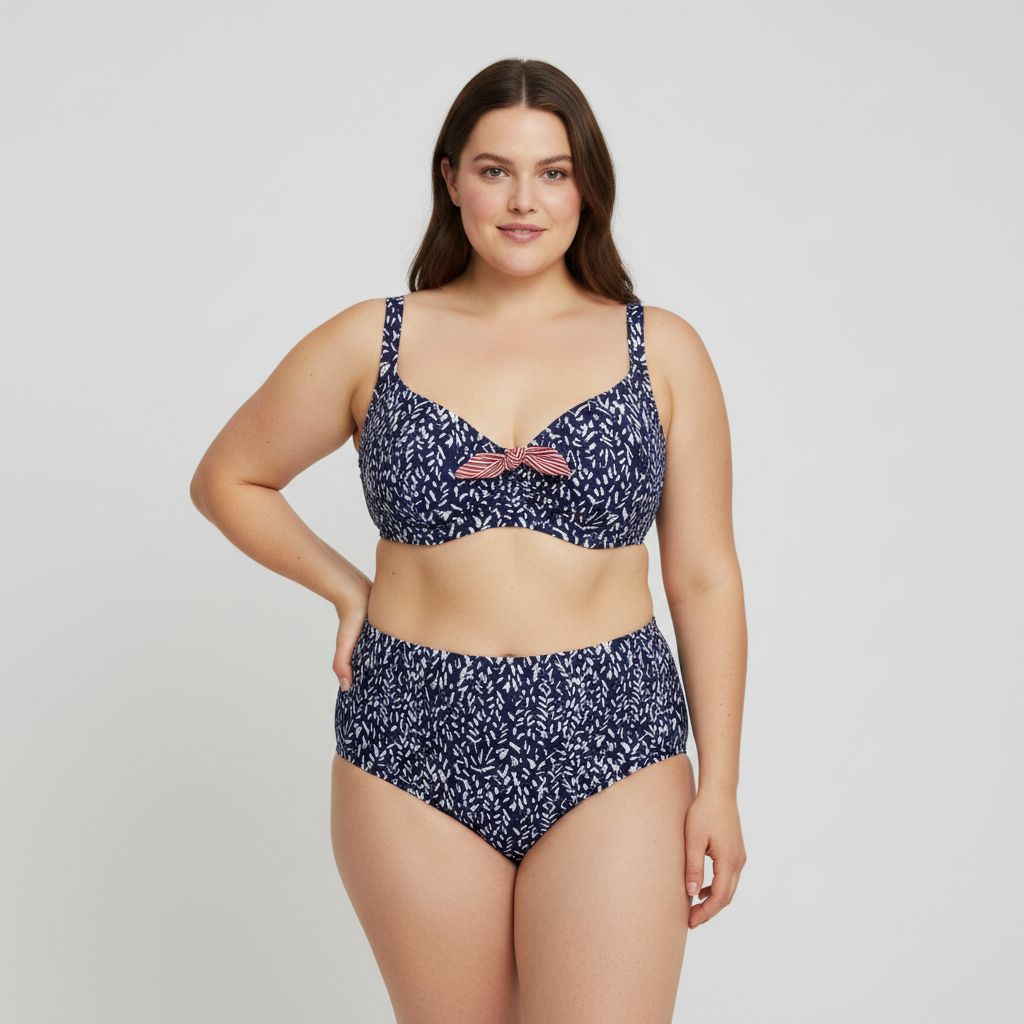 Haut de maillot Darjeeling Bleu