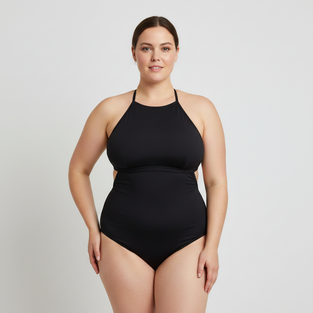 Haut de maillot Noir