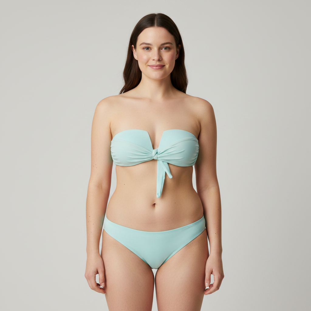 Haut de maillot Bleu