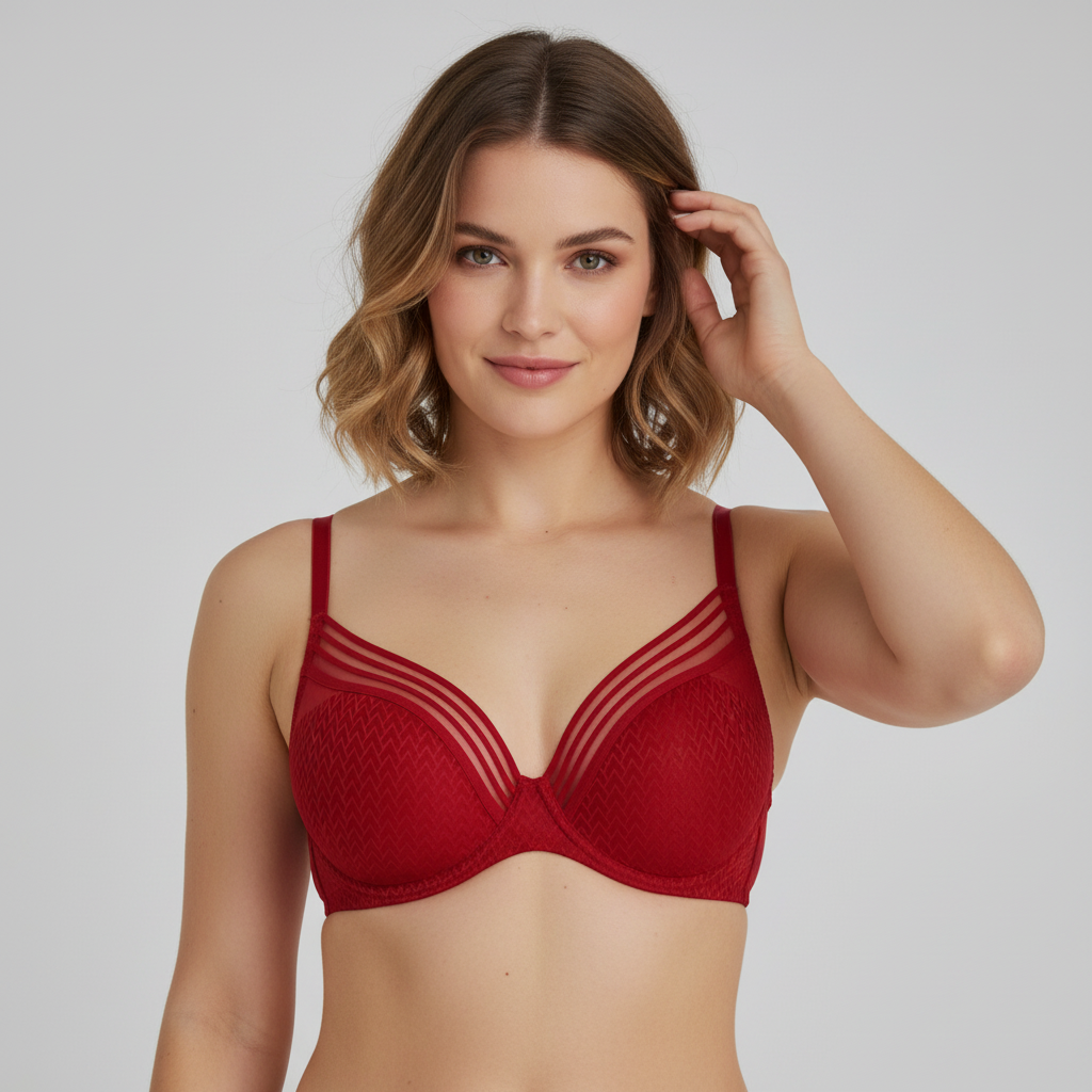 Soutien-gorge Chantelle Rouge