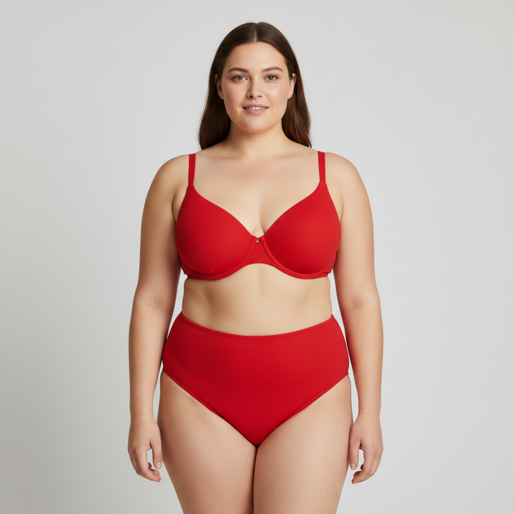 Haut de maillot RougeGorge Rouge