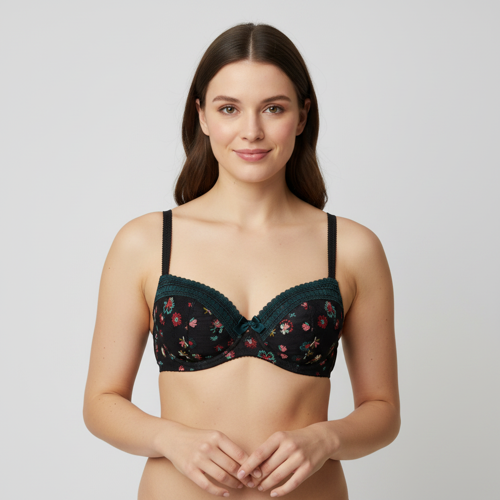 Soutien-gorge Darjeeling Noir