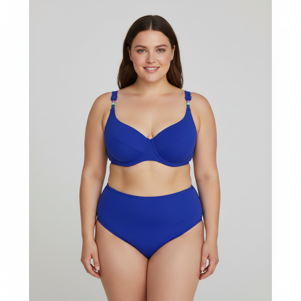 Haut de maillot RougeGorge Bleu