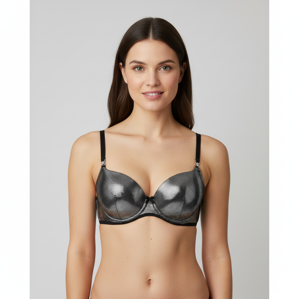 Soutien-gorge sexy Folies By Reanaud Noir