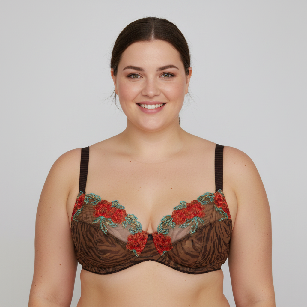 Soutien-gorge Jardin Secret Marron