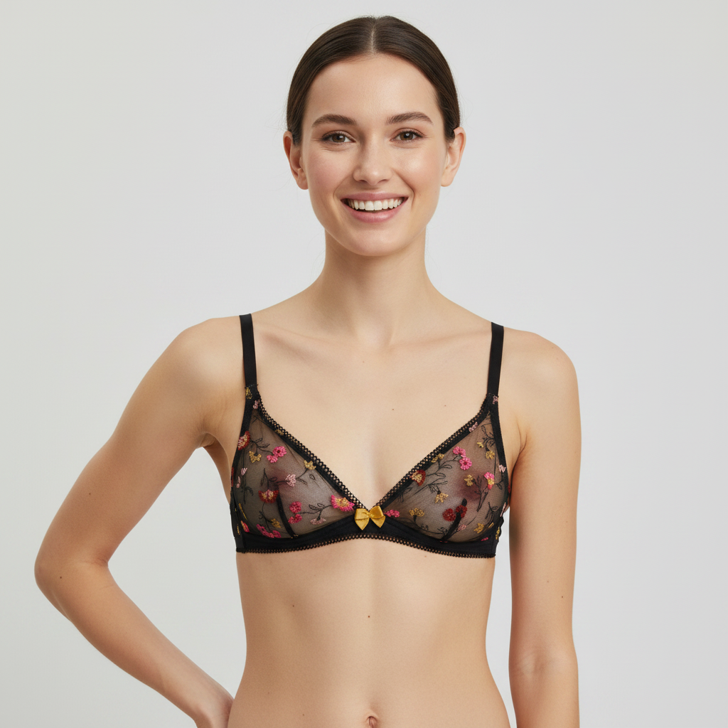 Soutien-gorge Darjeeling Noir