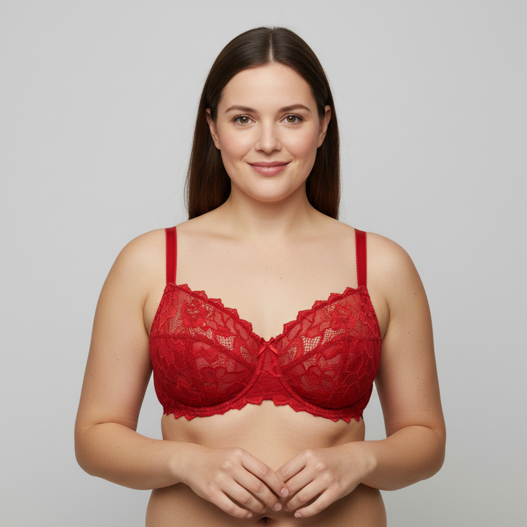 Soutien-gorge Sans Complexe Rouge