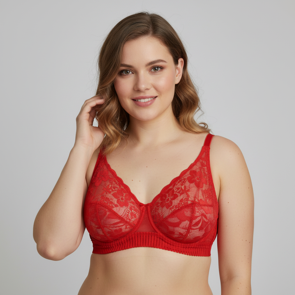 Soutien-gorge Darjeeling Rouge