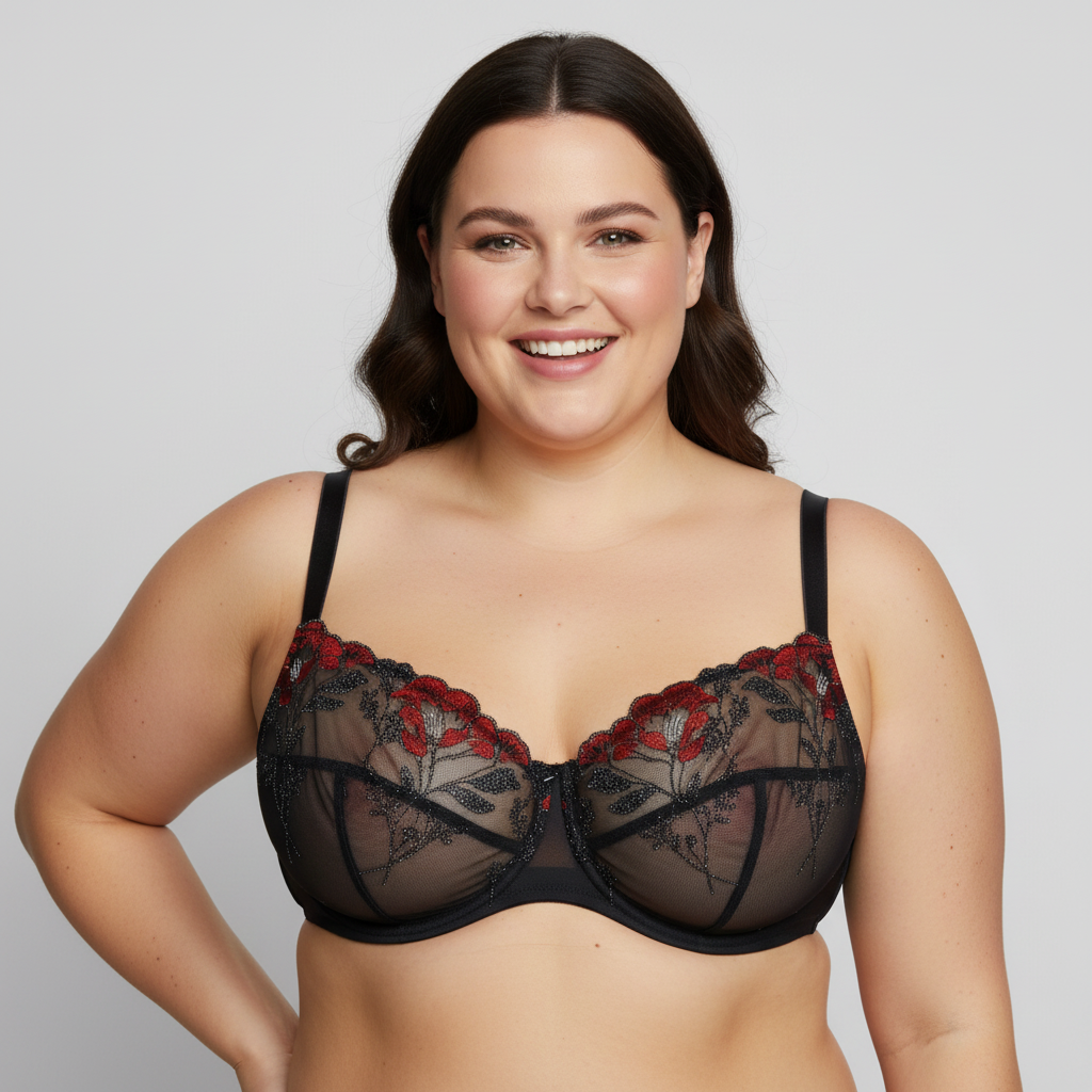 Soutien-gorge RougeGorge Gris