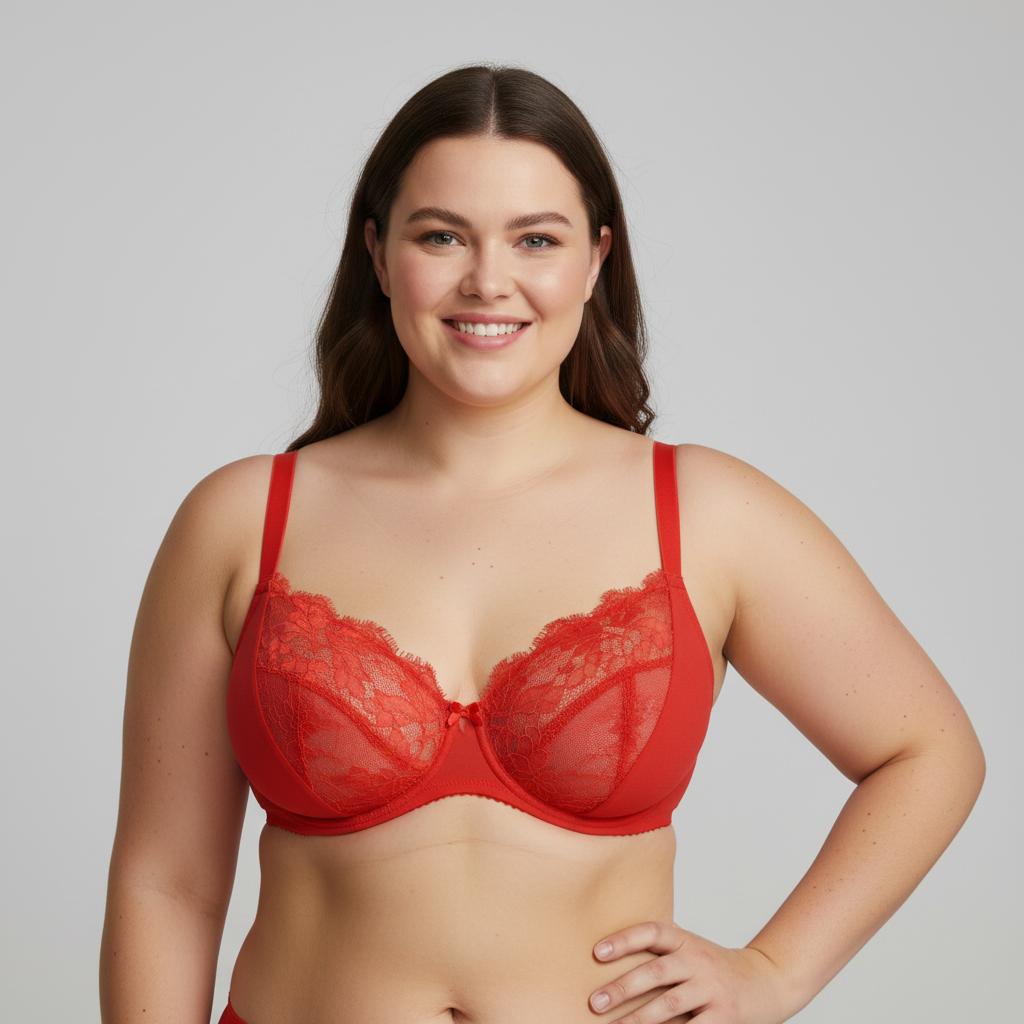 Soutien-gorge Implicite Rouge