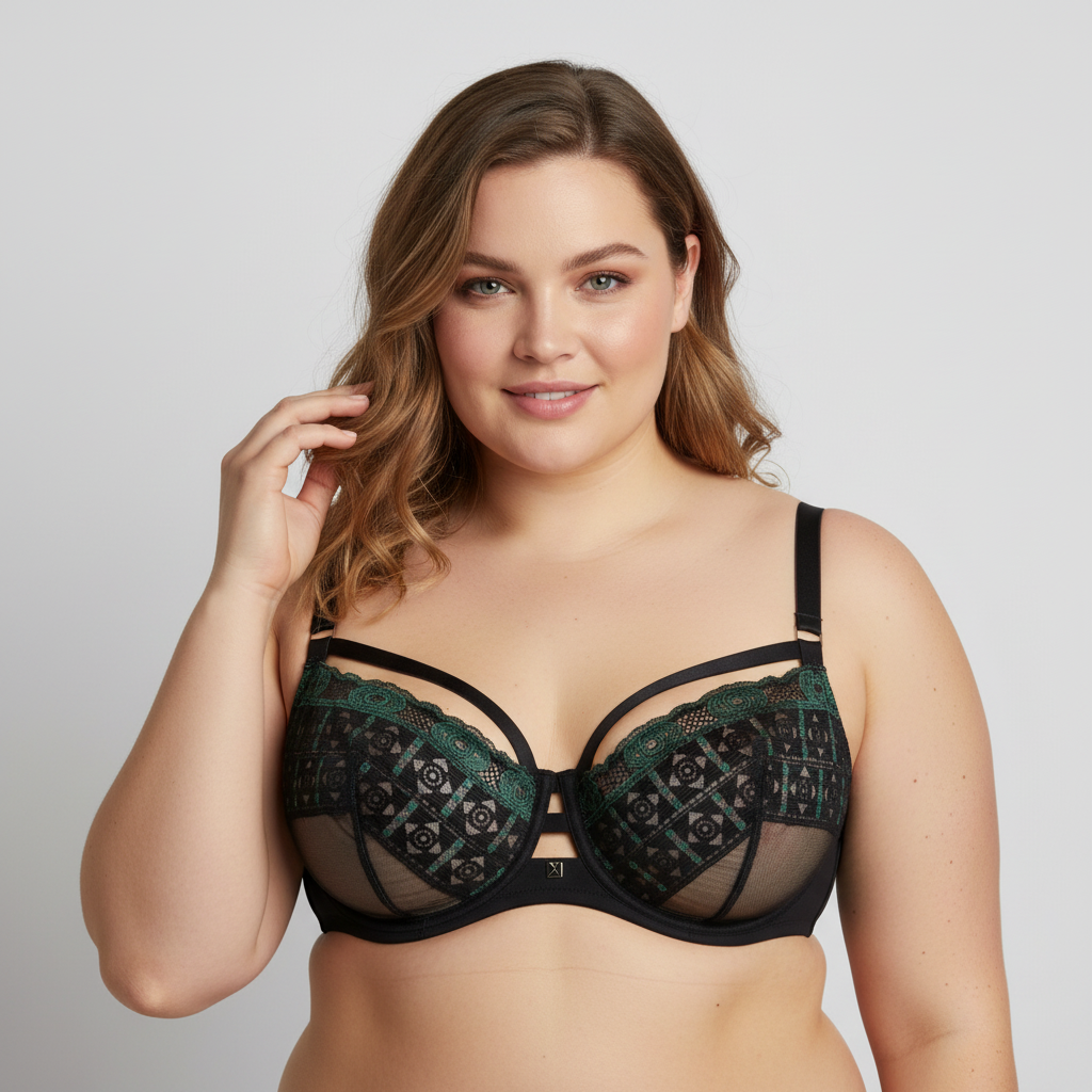 Soutien-gorge Rose Noir