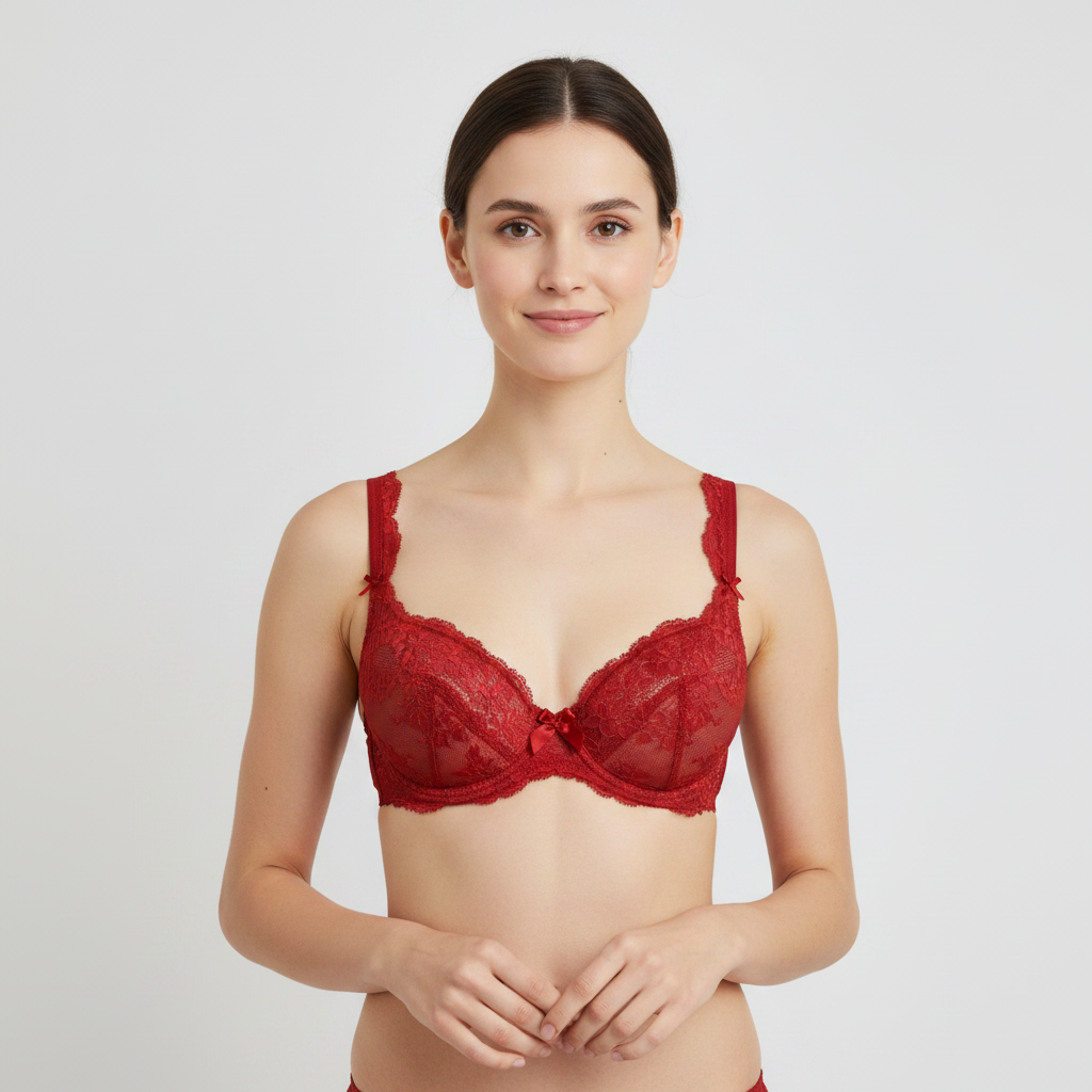 Soutien-gorge Darjeeling Rouge