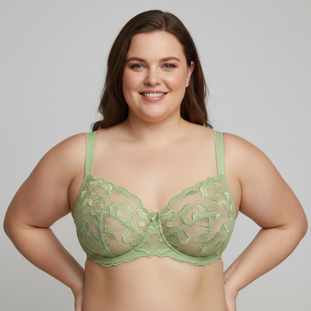 Soutien-gorge Sous-entendu Vert