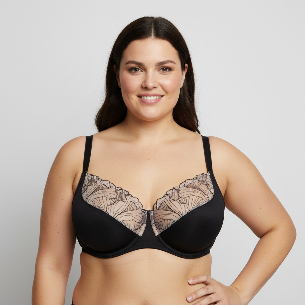 Soutien-gorge Darjeeling Noir