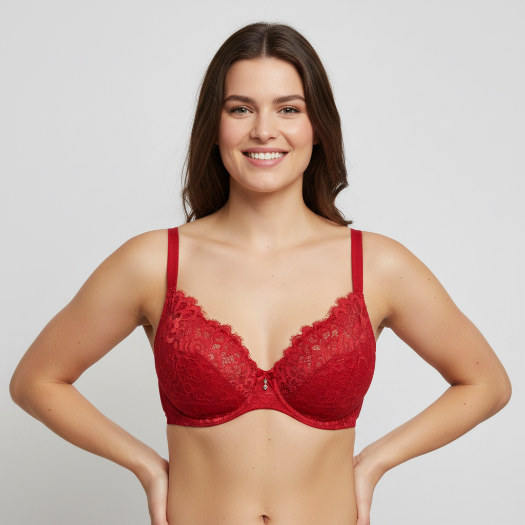 Soutien-gorge Chantelle Rouge
