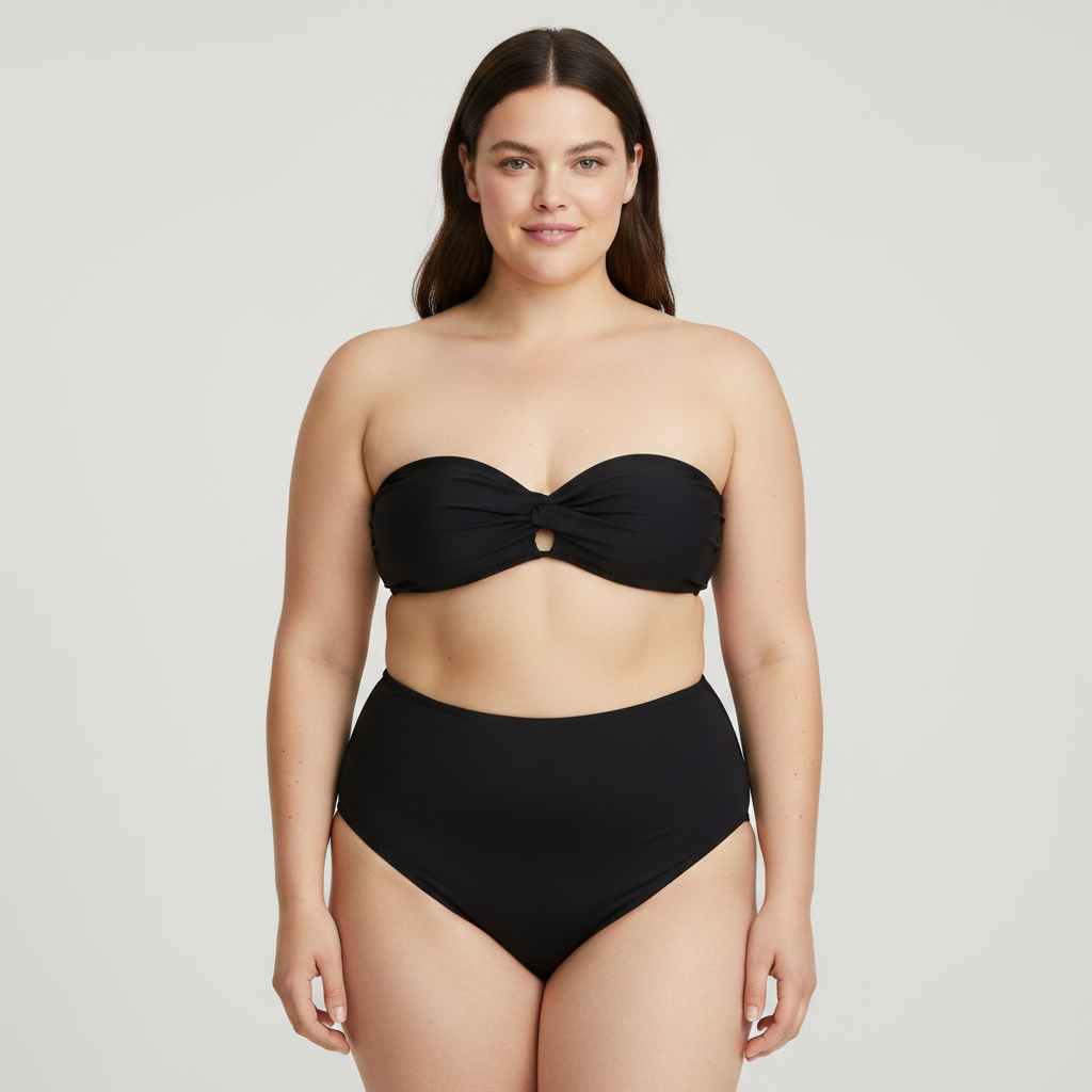 Haut de maillot La Redoute Noir