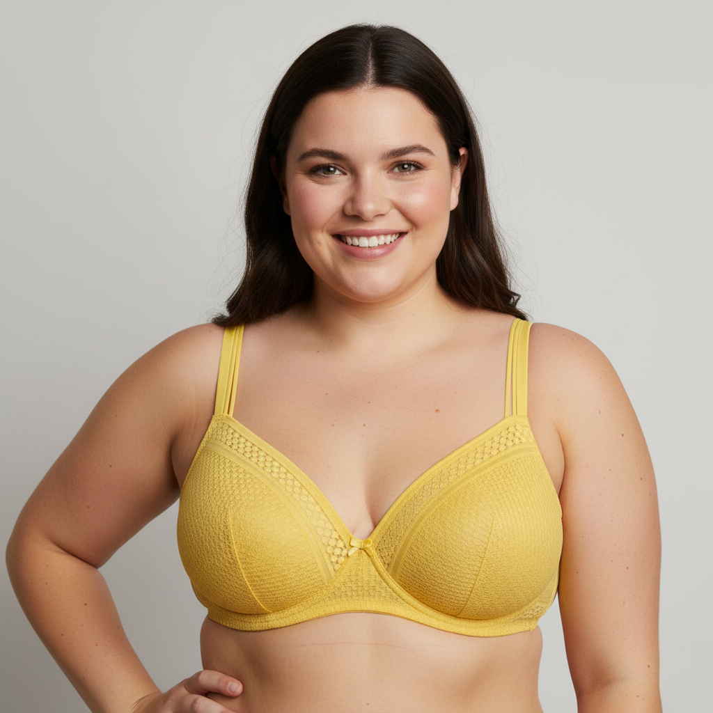 Soutien-gorge DIM Jaune
