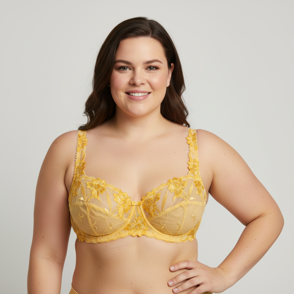 Soutien-gorge Sous-entendu Jaune