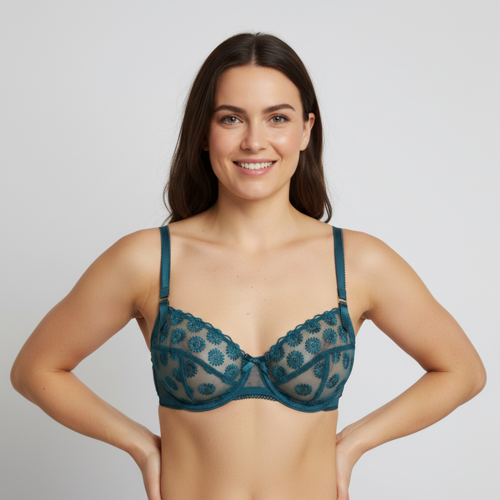 Soutien-gorge Darjeeling Bleu