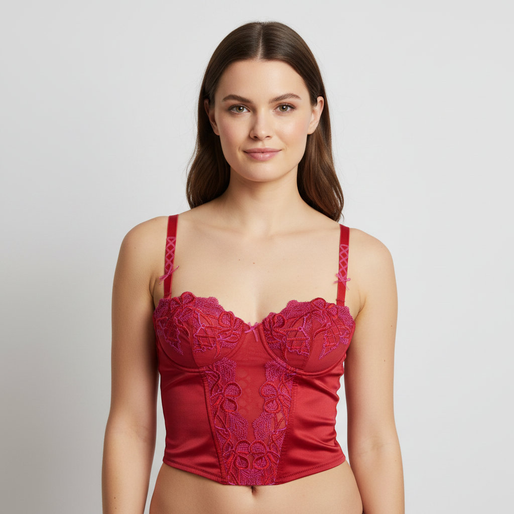 Corset Darjeeling Rouge