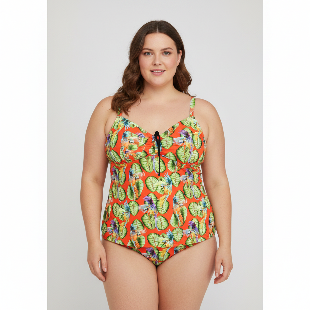 Haut de maillot Grain de sable Orange