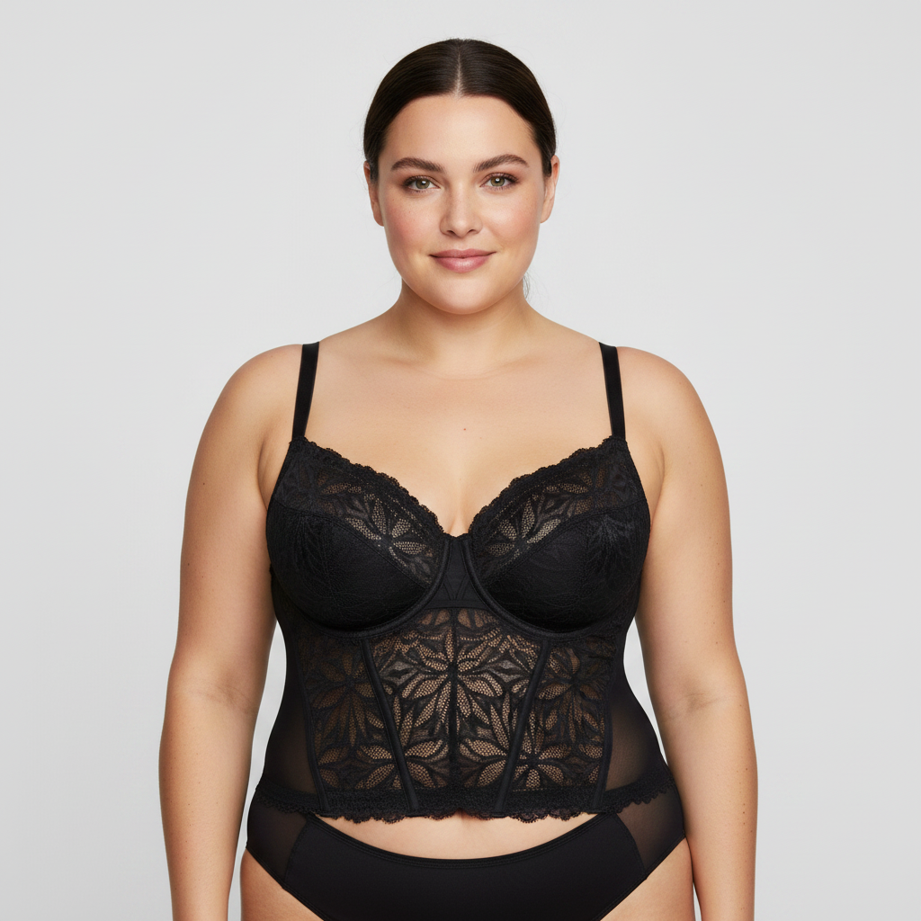 Corset RougeGorge Noir