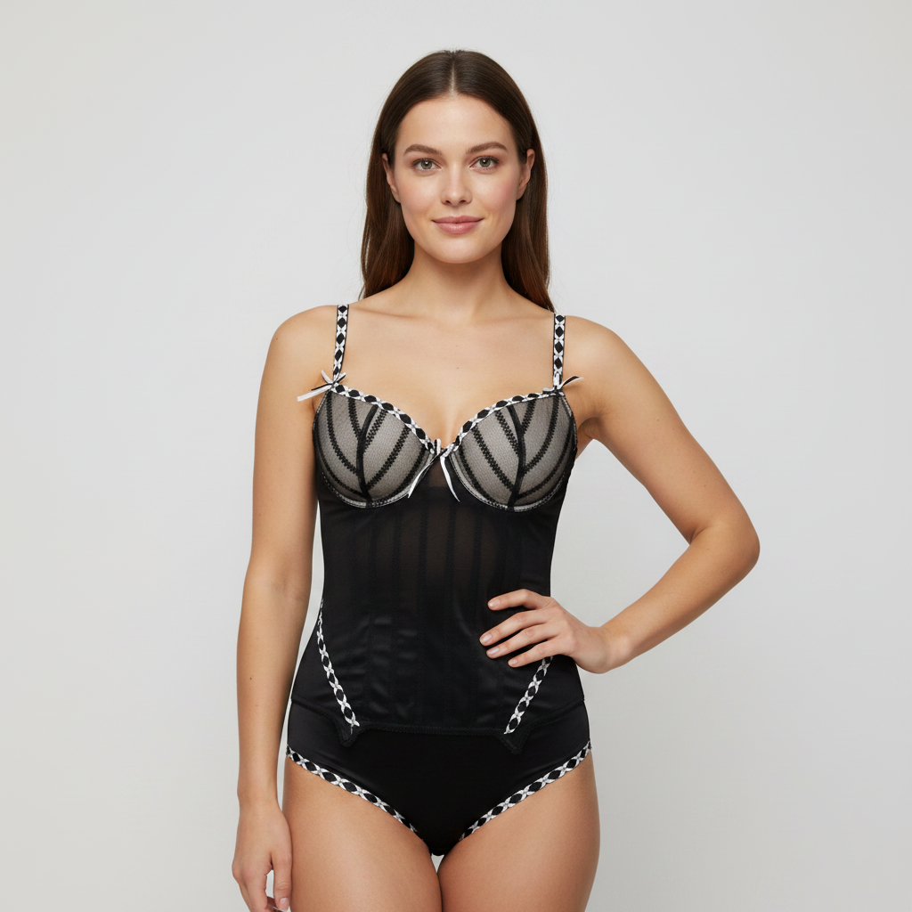 Corset 3 Suisses Noir