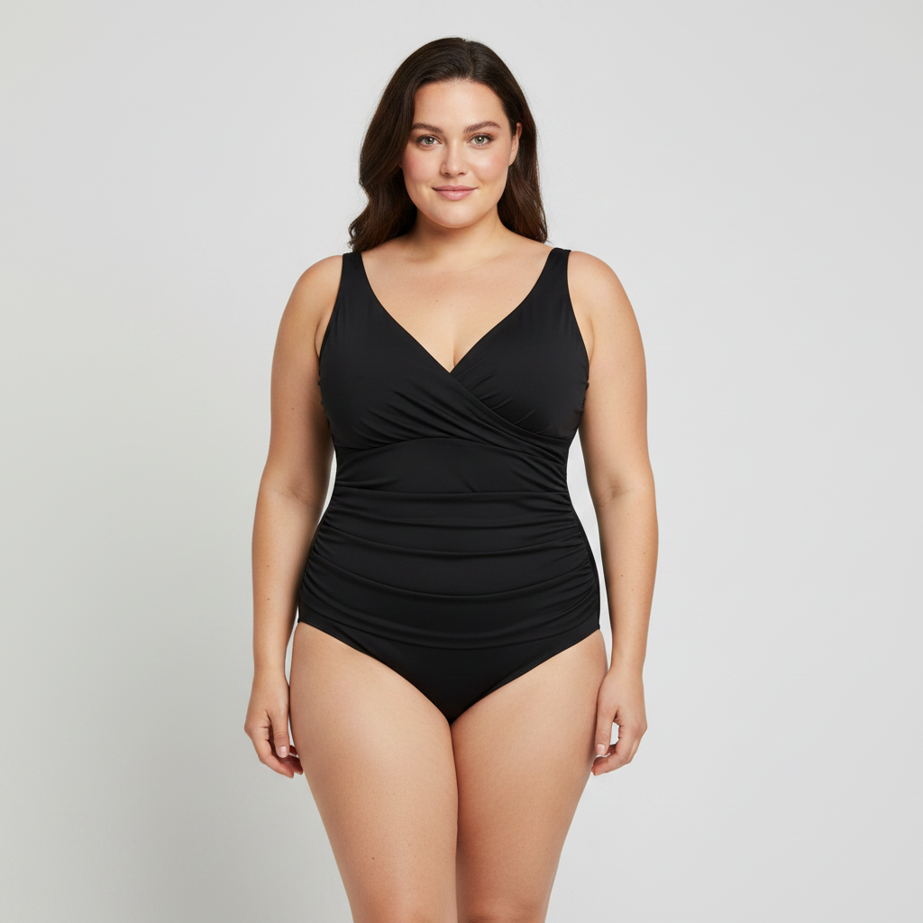 Maillot 1 pièce RougeGorge Noir