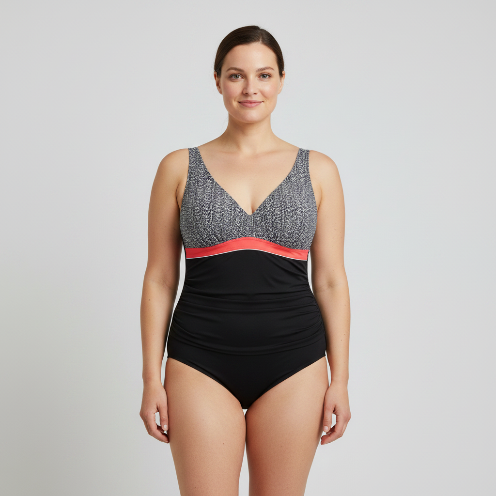 Maillot 1 pièce Nabaiji Noir