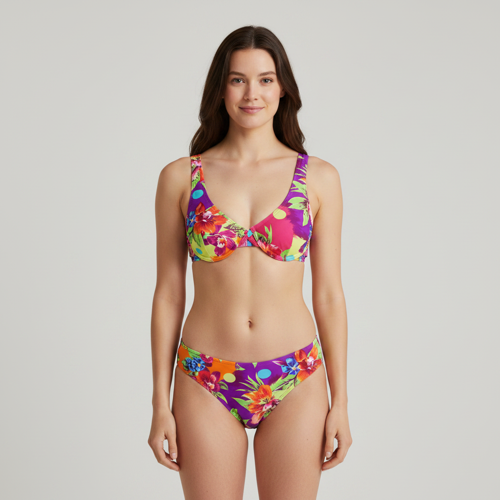 Haut de maillot ETAM Violet