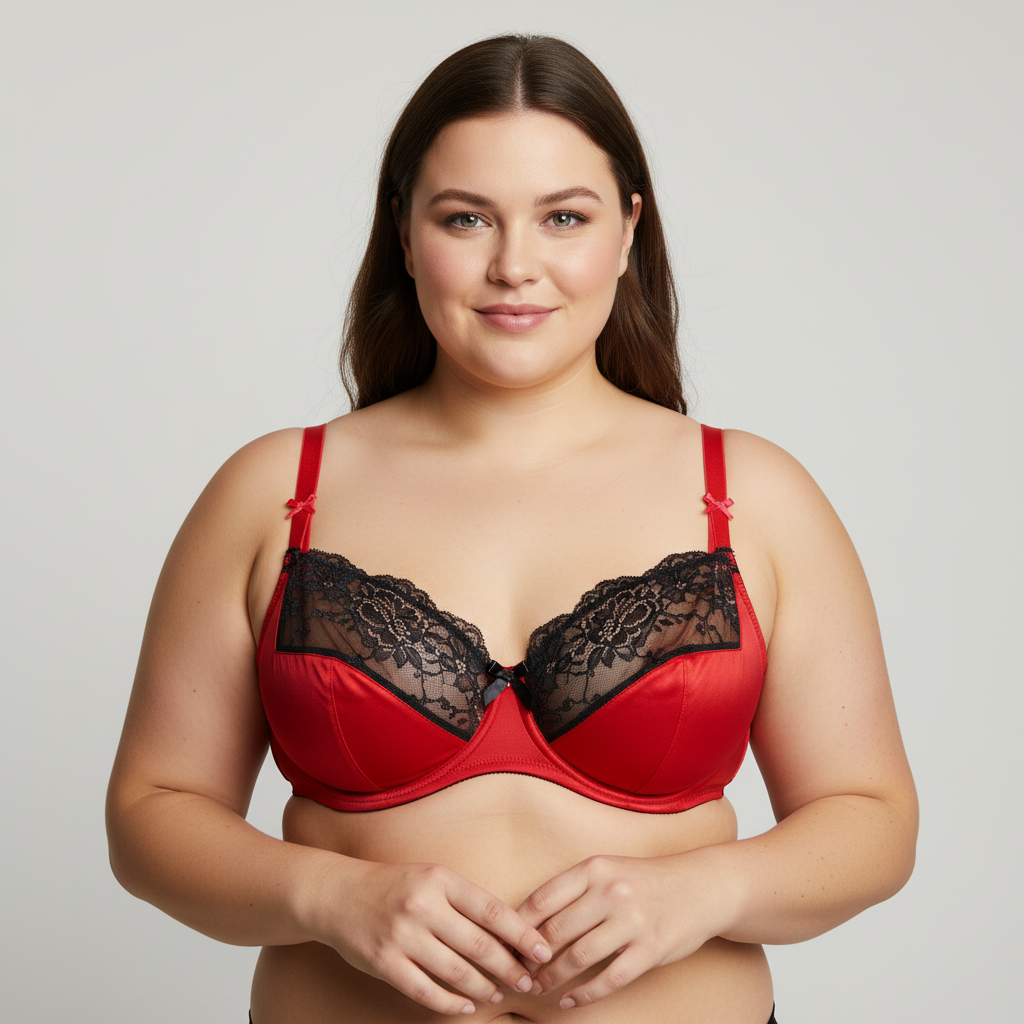 Soutien-gorge Darjeeling Rouge
