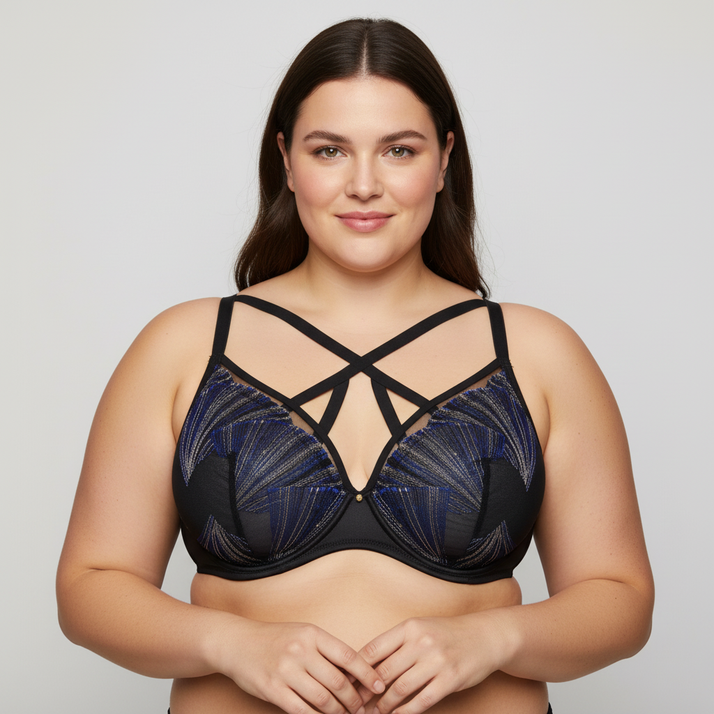 Soutien-gorge Rose Noir