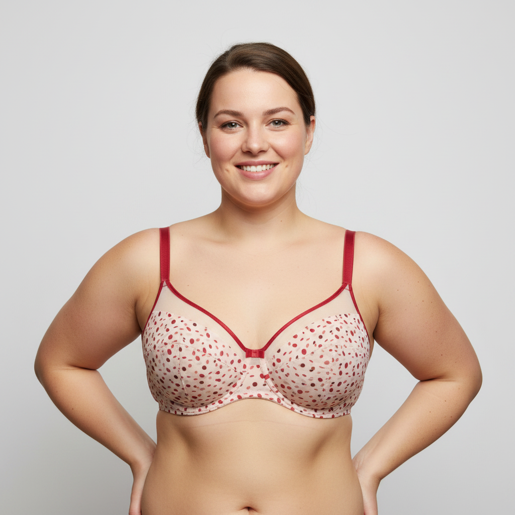 Soutien-gorge Sans Complexe Rouge