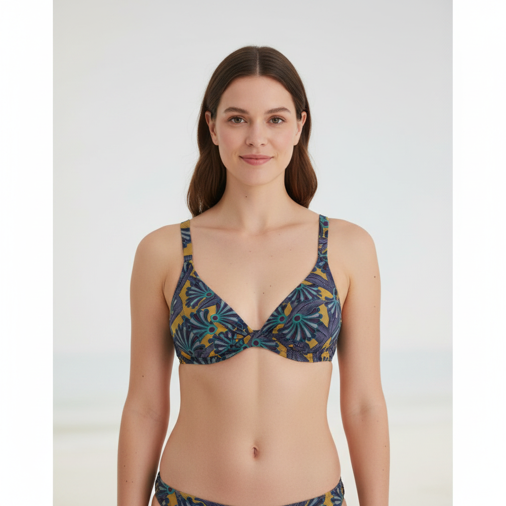 Haut de maillot Princesse tam.tam Bleu
