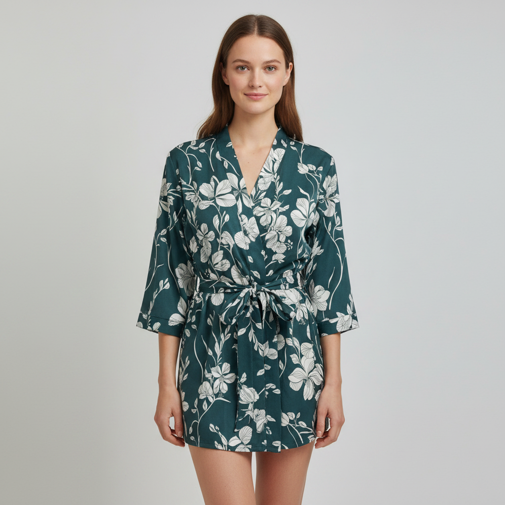 Kimono ETAM Vert