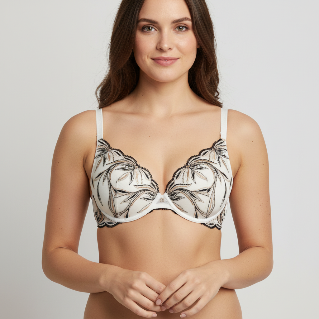 Soutien-gorge RougeGorge Blanc