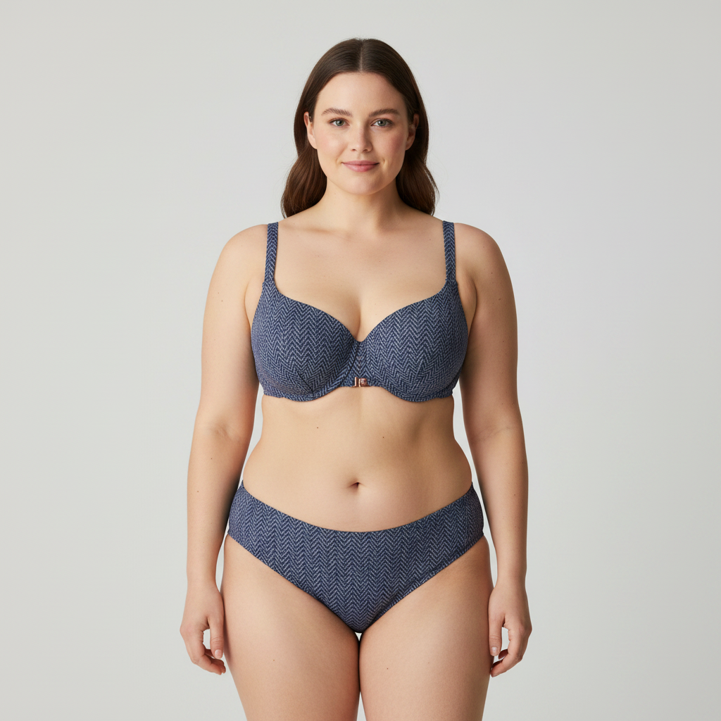 Haut de maillot RougeGorge Bleu