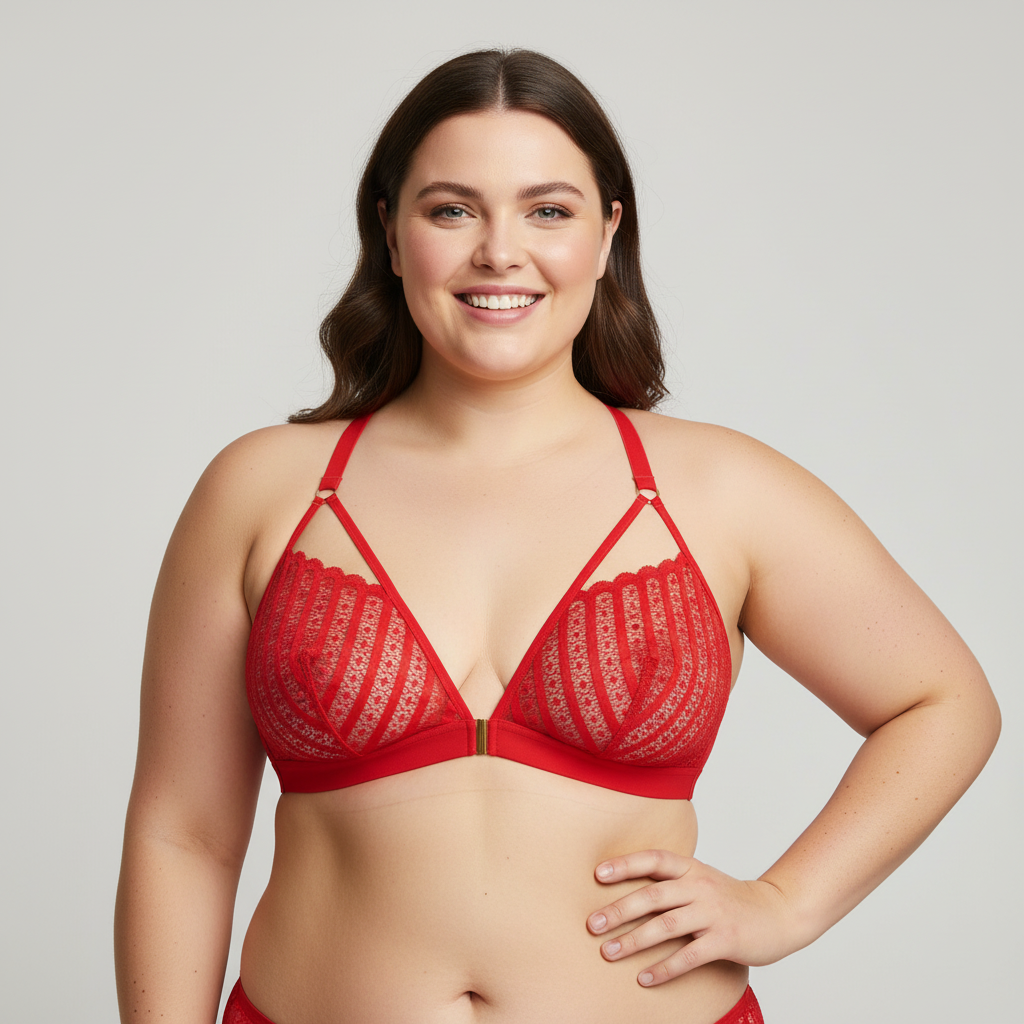 Soutien-gorge Darjeeling Rouge