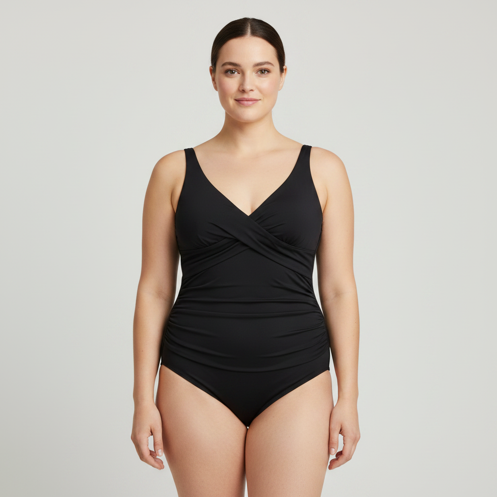 Maillot 1 pièce RougeGorge Noir