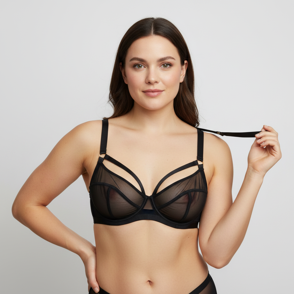 Soutien-gorge sexy Playful promises Noir
