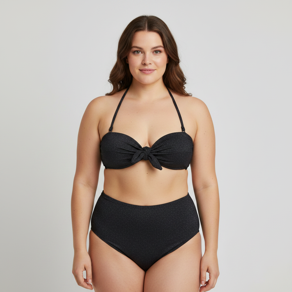 Haut de maillot RougeGorge Noir