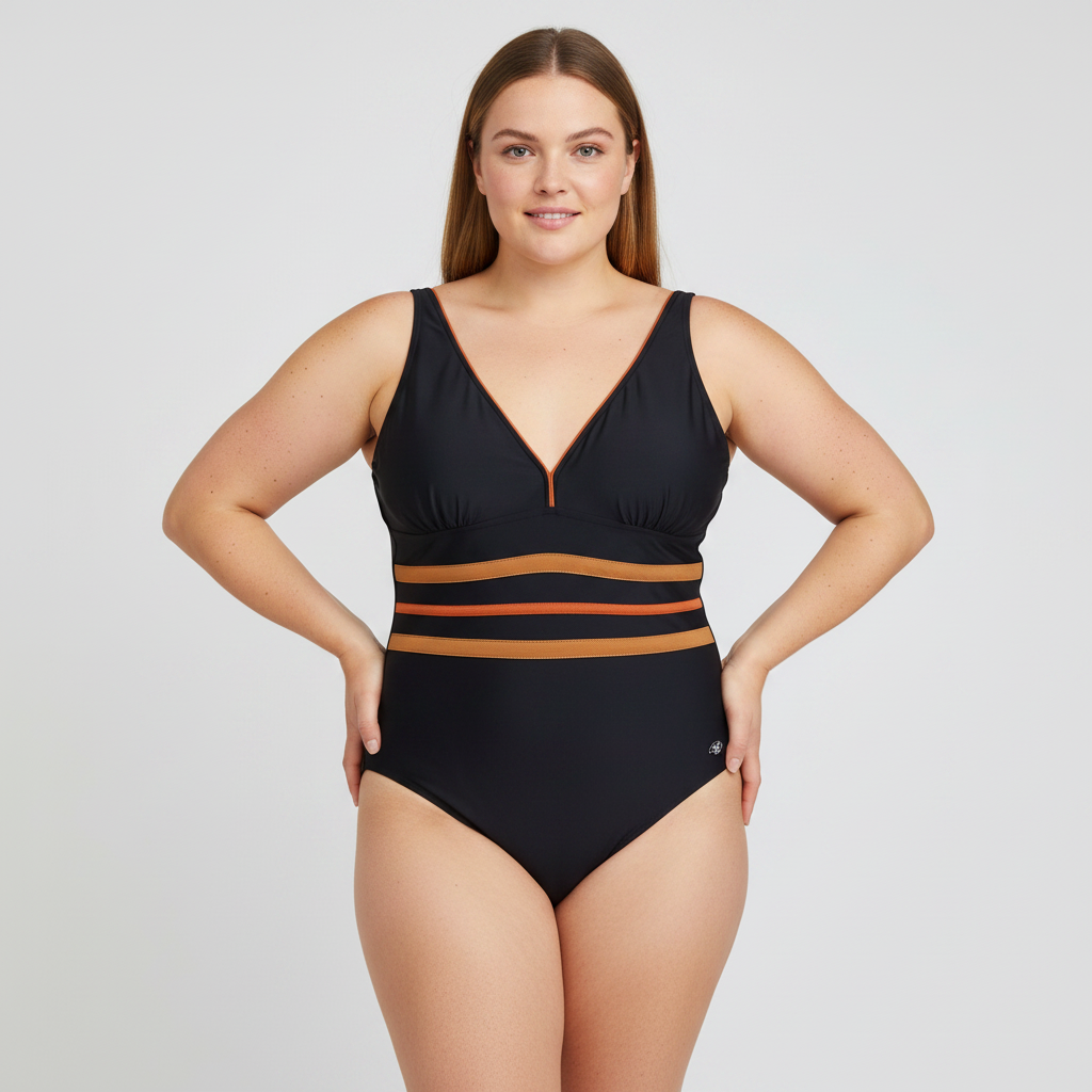 Maillot 1 pièce Haute pression Noir