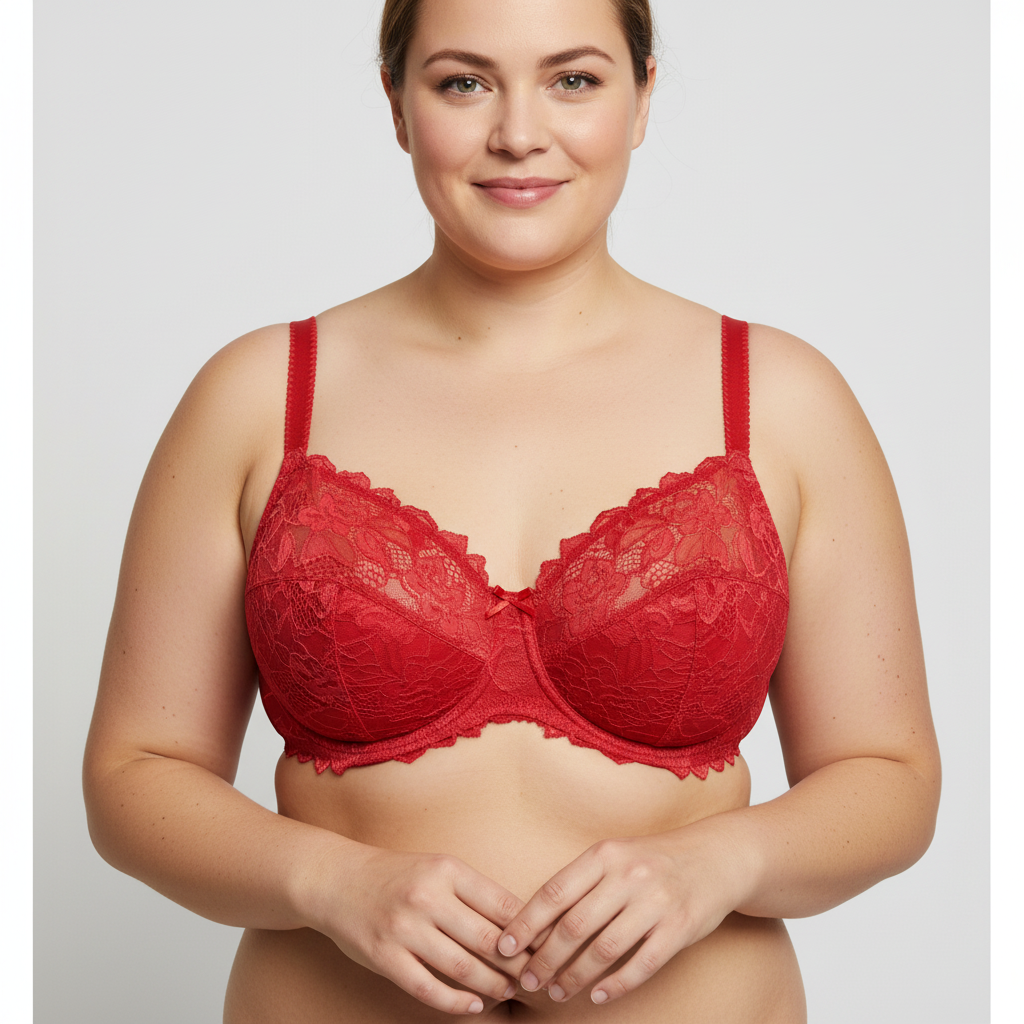 Soutien-gorge Sans Complexe Rouge