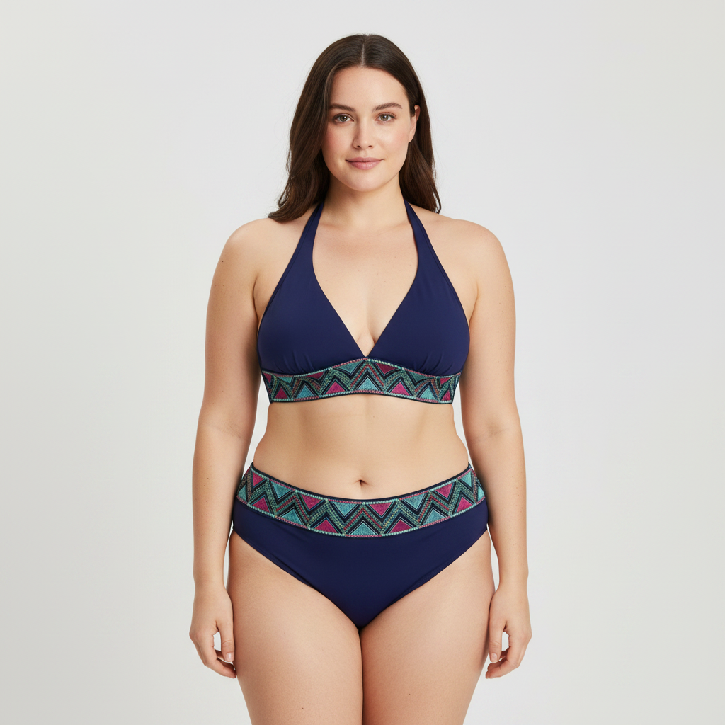 Haut de maillot RougeGorge Bleu