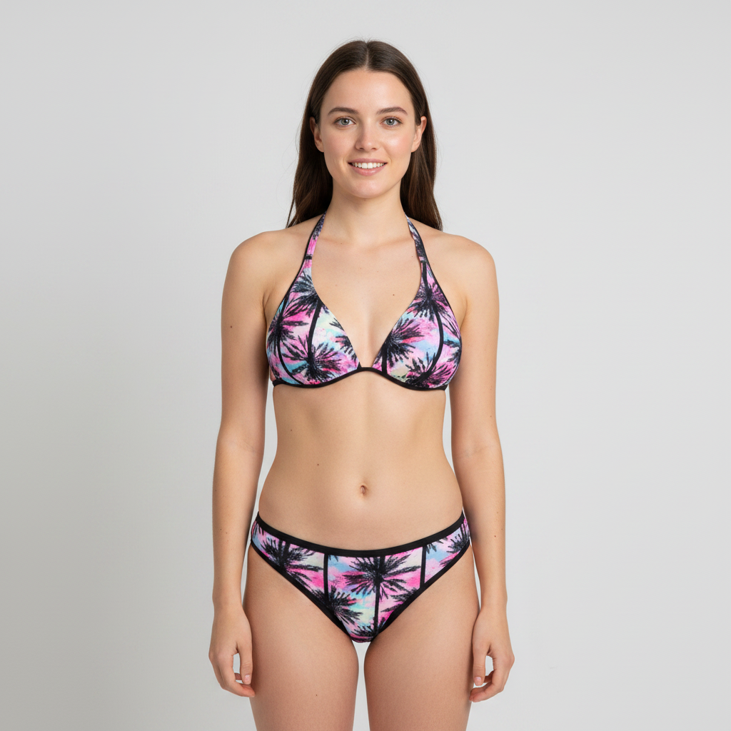 Haut de maillot Ysabel Mora Rose