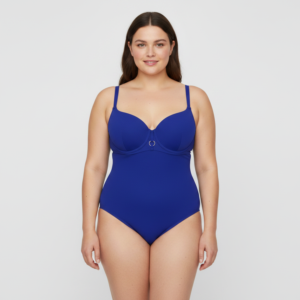 Maillot 1 pièce RougeGorge Bleu